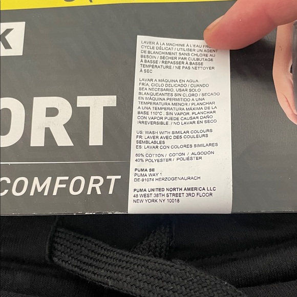 PUMA Short Youth 2 Pack All-Day Comfort Boys Black/Gray Size S-7/8 /Z5 - Picture 8 of 8